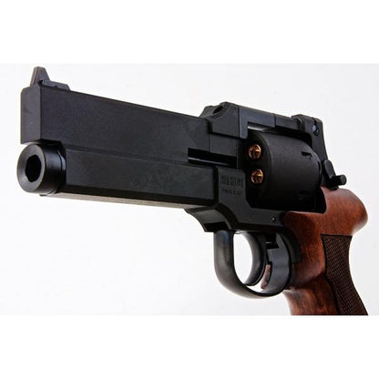 MARUSHIN マテバ ガス リボルバー 5 インチ - ブラック (ヘビーウェイト ウッド グリップ バージョン)-AIRSOFT GOGO エアガン・サバゲー用品通販