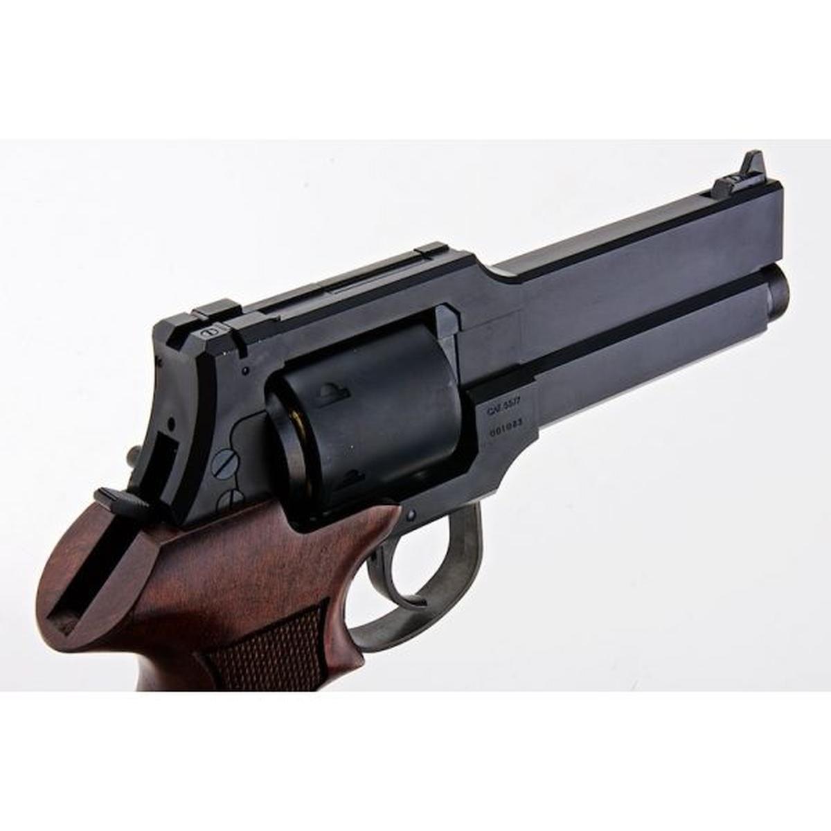 MARUSHIN マテバ ガス リボルバー 5 インチ - マット ブラック (ヘビーウェイト ウッド グリップ バージョン)-AIRSOFT GOGO エアガン・サバゲー用品通販