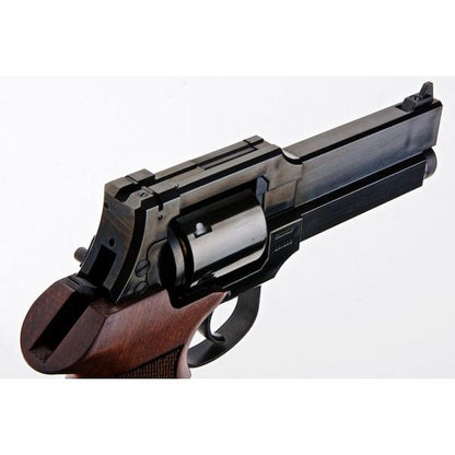 MARUSHIN マテバ ガス リボルバー 5 インチ - W ディープ ブラック (ヘビーウェイト ウッド グリップ バージョン)-AIRSOFT GOGO エアガン・サバゲー用品通販