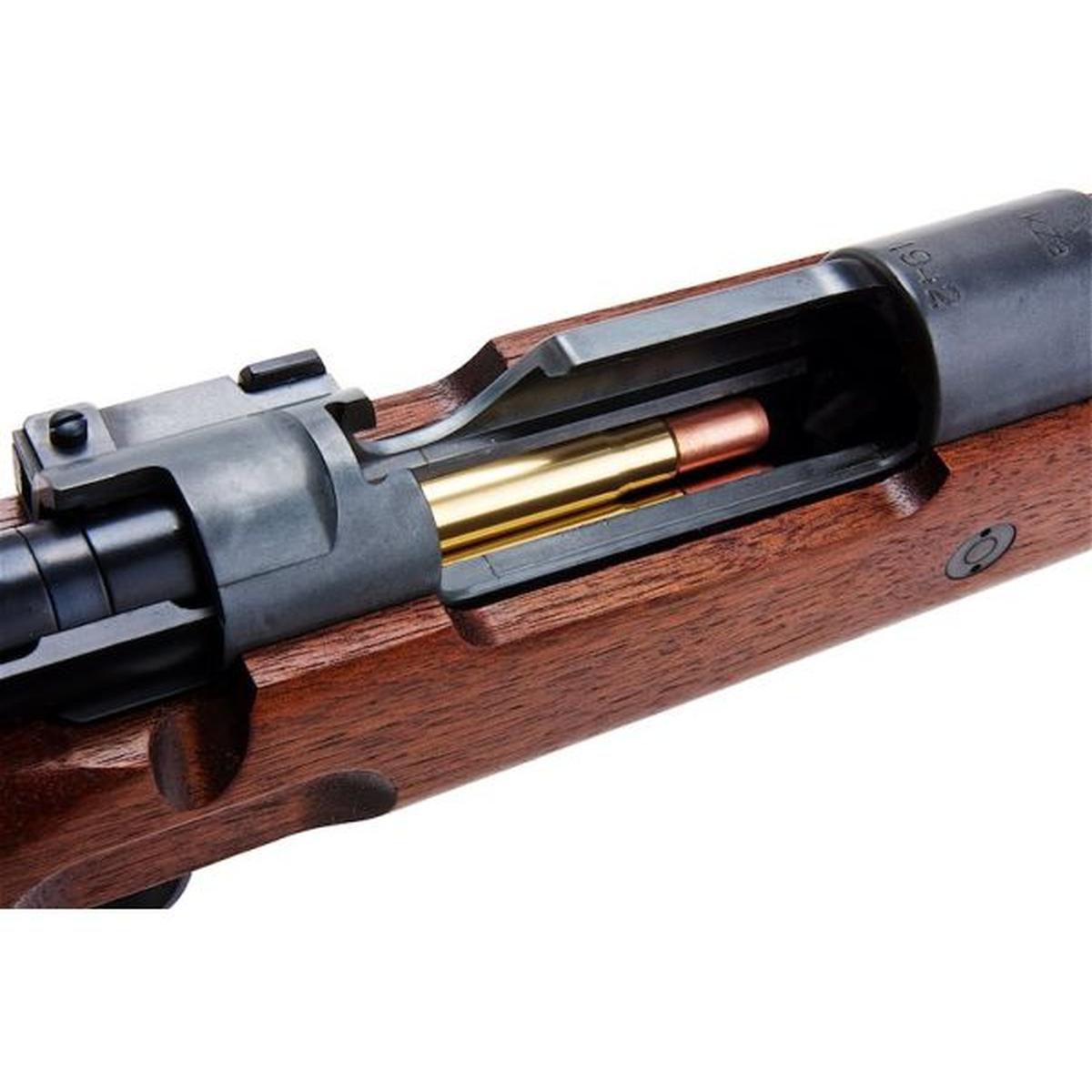 MARUSHIN モーゼル KAR98K エアソフト スナイパー (6MM ガス バージョン、優れた HW) - ウォルナット ブラウン-AIRSOFT GOGO エアガン・サバゲー用品通販