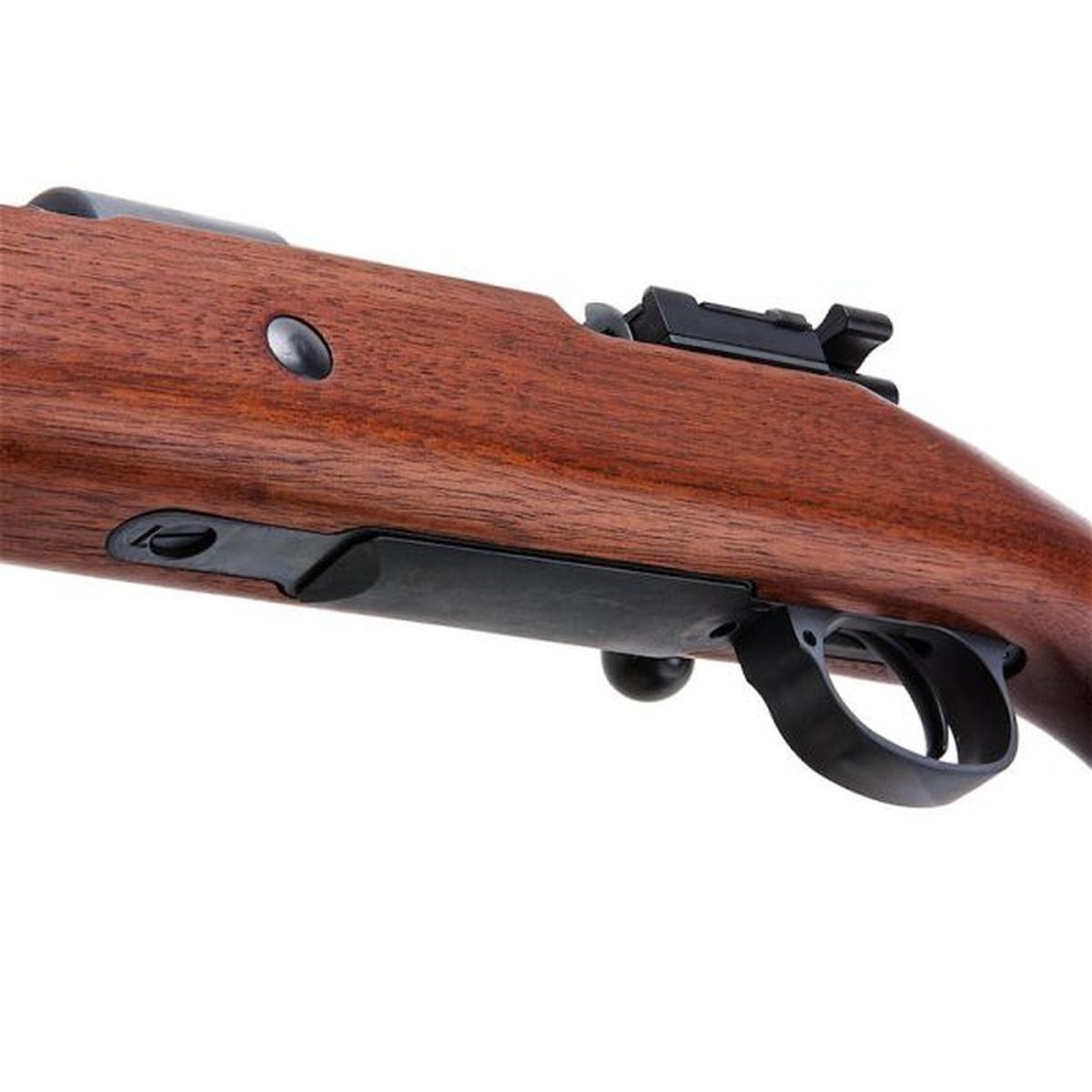 MARUSHIN モーゼル KAR98K エアソフト スナイパー (6MM ガス バージョン、優れた HW) - ウォルナット ブラウン-AIRSOFT GOGO エアガン・サバゲー用品通販