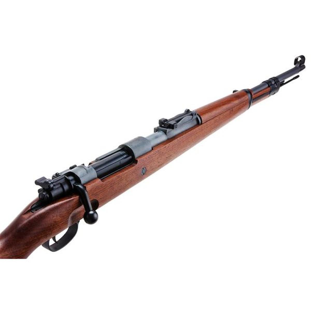 MARUSHIN モーゼル KAR98K エアソフト スナイパー (6MM ガス バージョン、優れた HW) - ウォルナット ブラウン-AIRSOFT GOGO エアガン・サバゲー用品通販