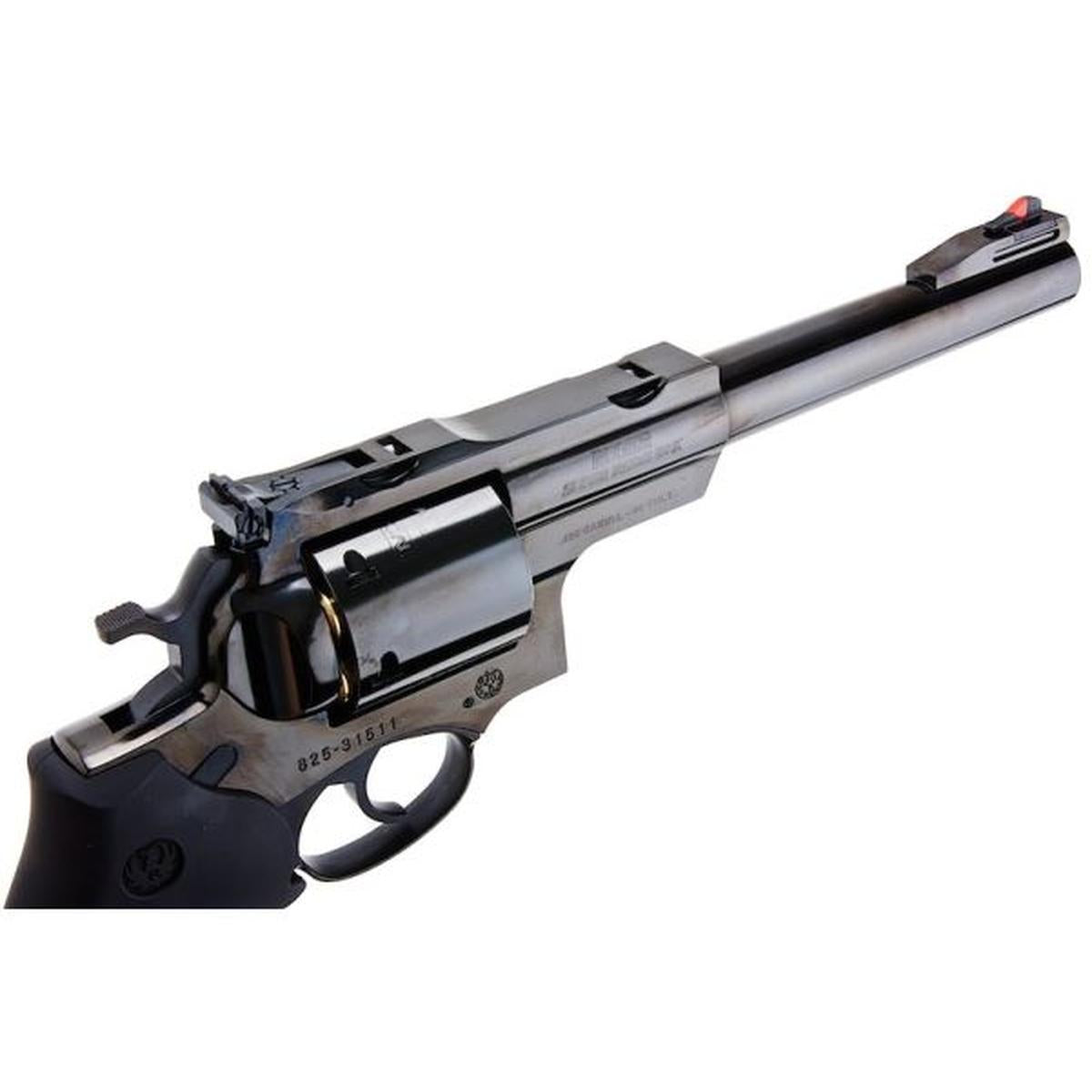 MARUSHIN ルガー スーパー レッドホーク 7.5インチ .454 カスール ガス リボルバー - W ディープ ブラック-AIRSOFT GOGO エアガン・サバゲー用品通販