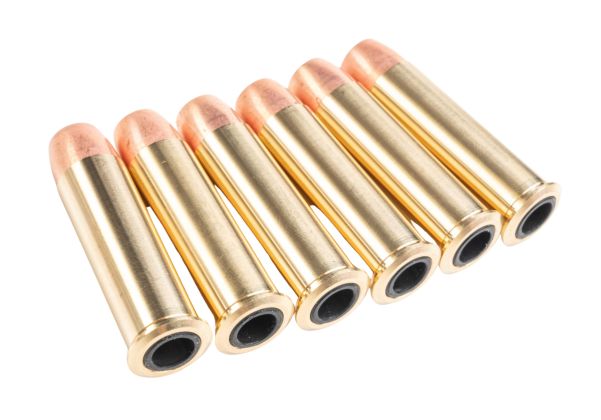 MARUSHIN SAA .45 X カートリッジ (6個セット、コッパー製ヘッド)-AIRSOFT GOGO エアガン・サバゲー用品通販