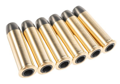 MARUSHIN SAA .45 X カートリッジ (6個/セット、リードヘッド)-AIRSOFT GOGO エアガン・サバゲー用品通販