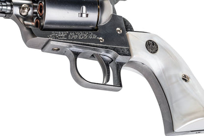 MARUSHIN スーパーブラックホーク ガスリボルバー（7.5インチ、ホワイトパールグリップ、Xカートリッジシリーズ） - 銀(ぎん)-AIRSOFT GOGO エアガン・サバゲー用品通販