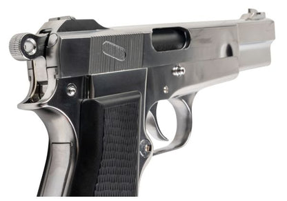 MARUSHIN製ブローニング・ハイパワー・カナディアンモデルガン - 銀(ぎん)-AIRSOFT GOGO エアガン・サバゲー用品通販
