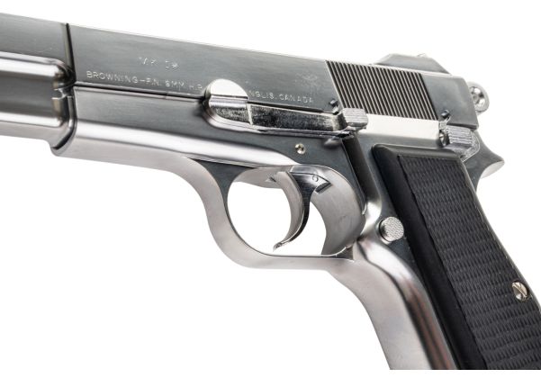 MARUSHIN製ブローニング・ハイパワー・カナディアンモデルガン - 銀(ぎん)-AIRSOFT GOGO エアガン・サバゲー用品通販