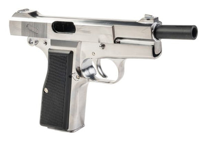 MARUSHIN製ブローニング・ハイパワー・カナディアンモデルガン - 銀(ぎん)-AIRSOFT GOGO エアガン・サバゲー用品通販