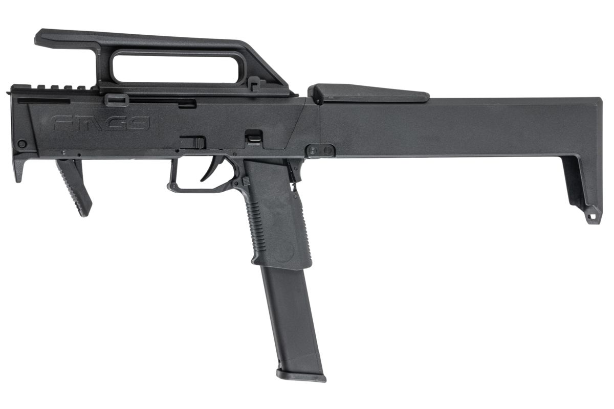 Maruyama FMG-9 エアソフト GBB - ブラック-AIRSOFT GOGO エアガン・サバゲー用品通販