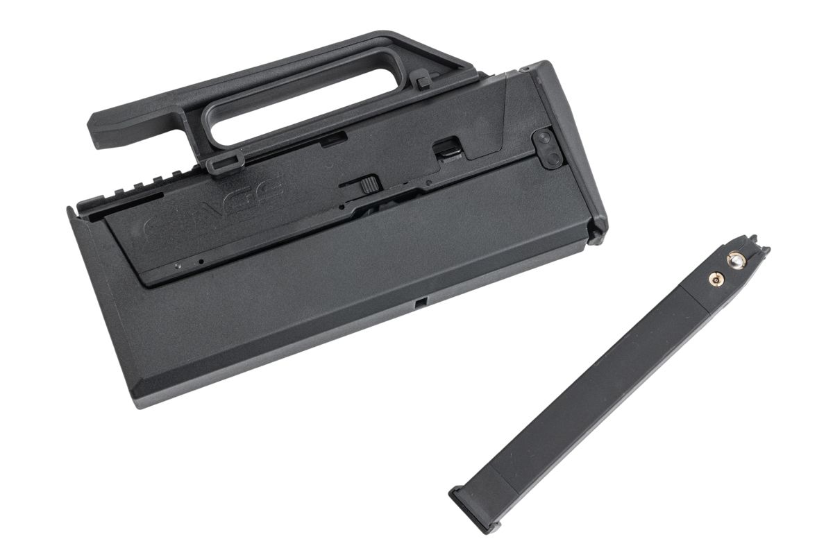 Maruyama FMG-9 エアソフト GBB - ブラック-AIRSOFT GOGO エアガン・サバゲー用品通販