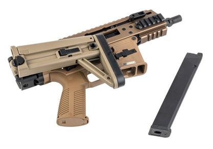 Maruyama SCW-9 Pro G GBBエアソフトSMG（MBTストック付き） - タンデラックスエディション-AIRSOFT GOGO エアガン・サバゲー用品通販