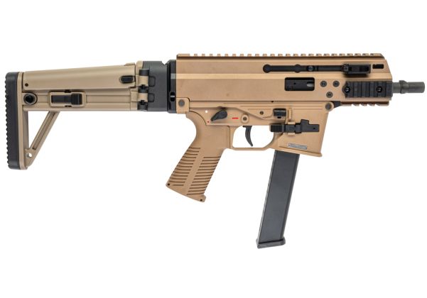 Maruyama SCW-9 Pro G GBBエアソフトSMG（MBTストック付き） - タンデラックスエディション-AIRSOFT GOGO エアガン・サバゲー用品通販