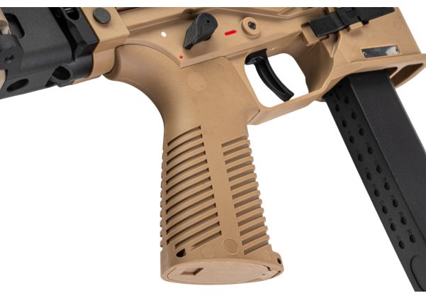 Maruyama SCW-9 Pro G GBBエアソフトSMG（MBTストック付き） - タンデラックスエディション-AIRSOFT GOGO エアガン・サバゲー用品通販