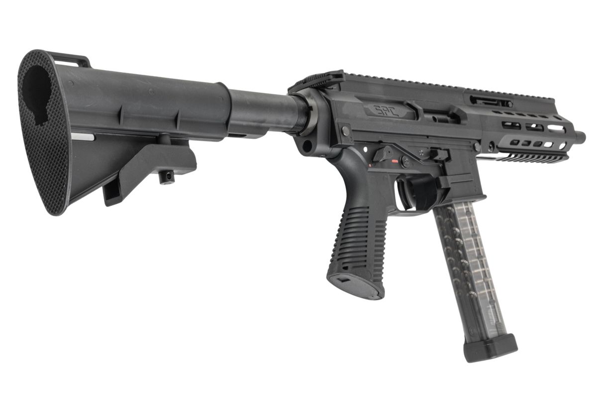 Maruyama SPC-9 エアソフト GBB ライフル - ブラック-AIRSOFT GOGO エアガン・サバゲー用品通販