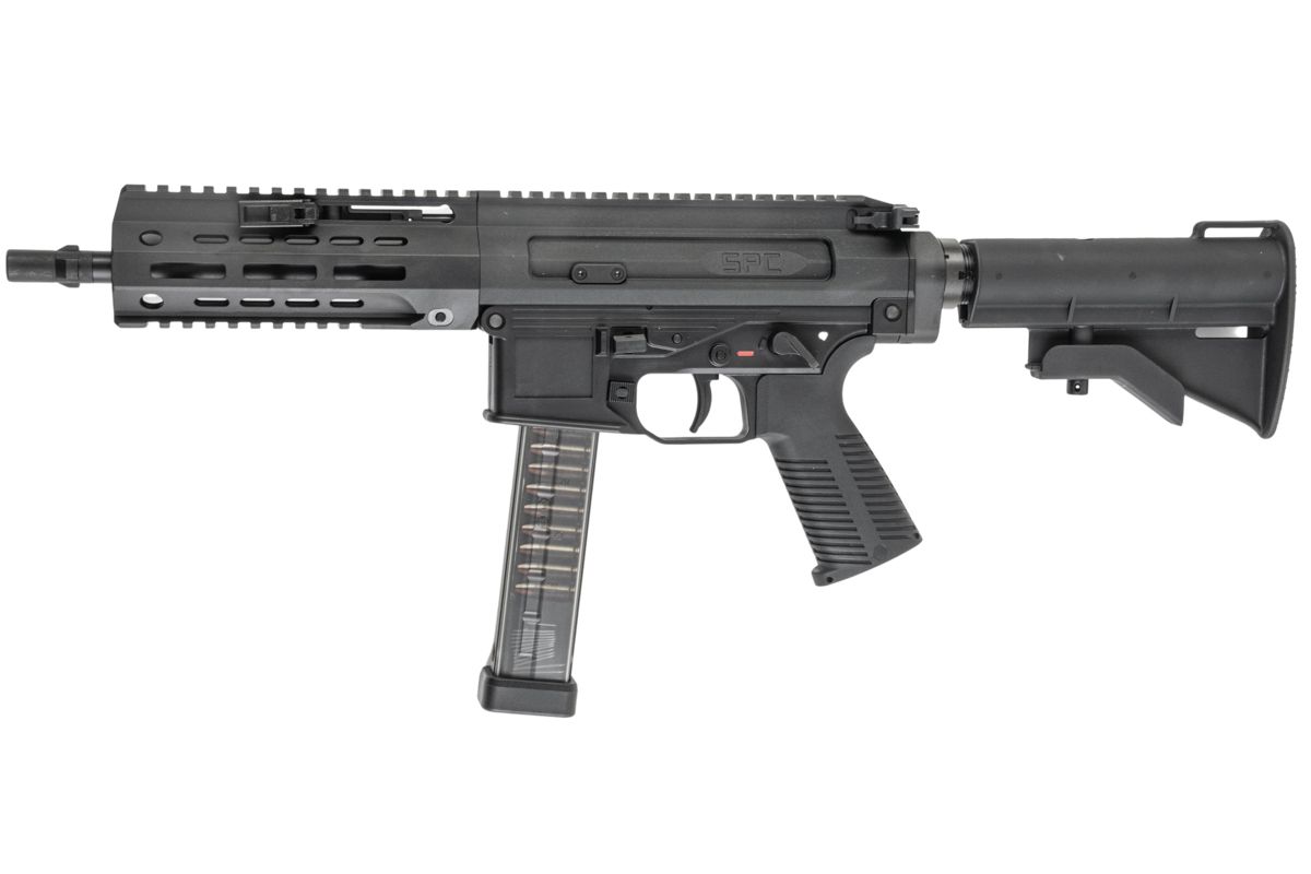 Maruyama SPC-9 エアソフト GBB ライフル - ブラック-AIRSOFT GOGO エアガン・サバゲー用品通販