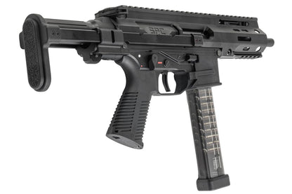 Maruyama SPC-9 PDW エアソフト GBB ライフル - ブラック-AIRSOFT GOGO エアガン・サバゲー用品通販