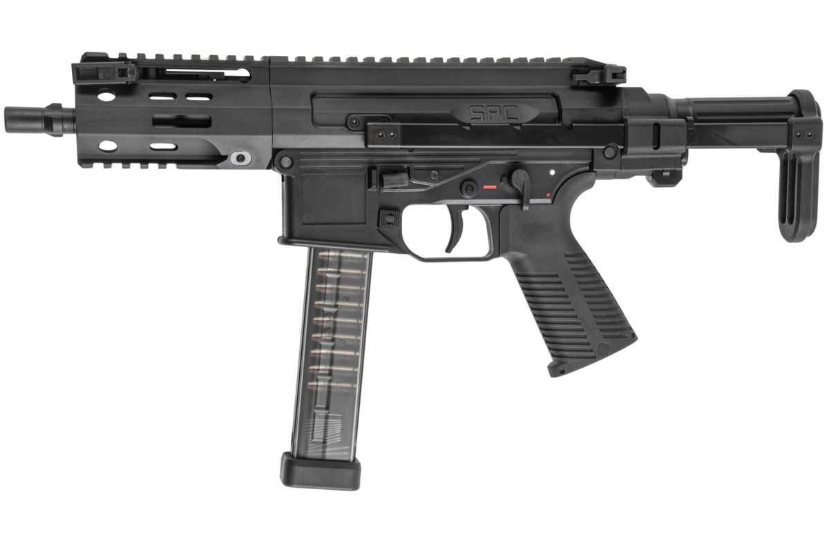 Maruyama SPC-9 PDW エアソフト GBB ライフル - ブラック-AIRSOFT GOGO エアガン・サバゲー用品通販