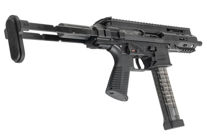 Maruyama SPC-9 PDW エアソフト GBB ライフル - ブラック-AIRSOFT GOGO エアガン・サバゲー用品通販