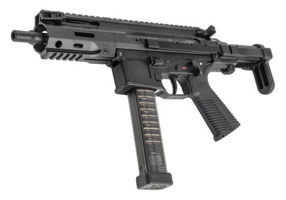 Maruyama SPC-9 PDW エアソフト GBB ライフル - ブラック-AIRSOFT GOGO エアガン・サバゲー用品通販