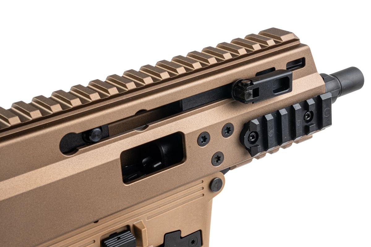 MaruyamaSCW-9 Pro G GBBエアソフトSMG（MBTストック付き） - タン-AIRSOFT GOGO エアガン・サバゲー用品通販