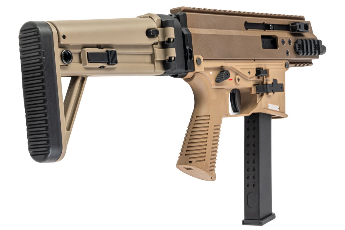 MaruyamaSCW-9 Pro G GBBエアソフトSMG（MBTストック付き） - タン-AIRSOFT GOGO エアガン・サバゲー用品通販