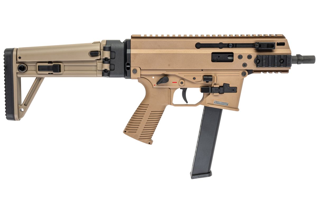 MaruyamaSCW-9 Pro G GBBエアソフトSMG（MBTストック付き） - タン-AIRSOFT GOGO エアガン・サバゲー用品通販