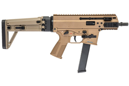 MaruyamaSCW-9 Pro G GBBエアソフトSMG（MBTストック付き） - タン-AIRSOFT GOGO エアガン・サバゲー用品通販