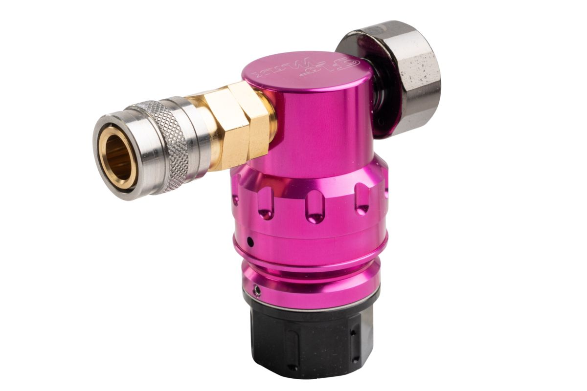 Mechlabs Nexxus Flo Max レギュレーター（エアライン付き） - ピンク-AIRSOFT GOGO エアガン・サバゲー用品通販