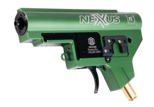 Mechlabs Nexxus HPAエンジン（M4/M16エアソフトガンAEGバリアント用） - グリーン-AIRSOFT GOGO エアガン・サバゲー用品通販