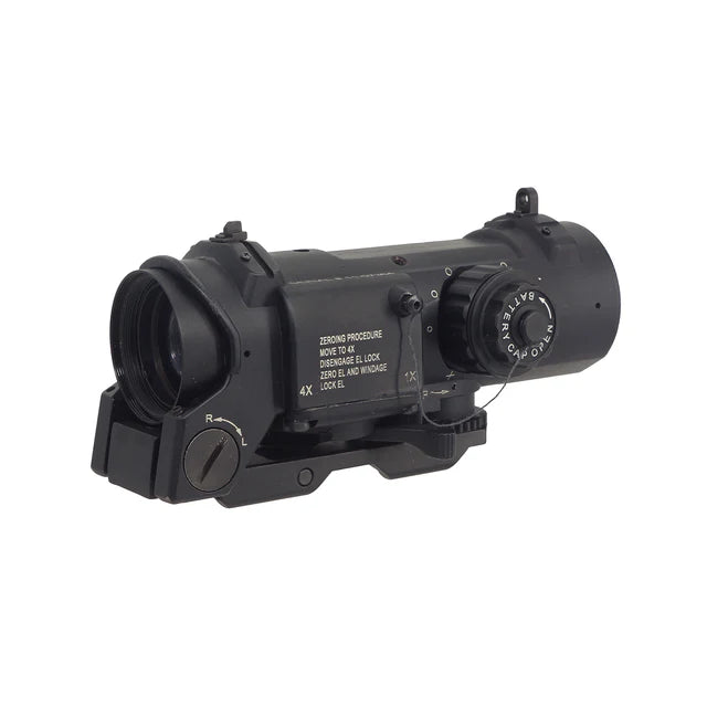MIC 1-4x スペクター DR ライフルスコープ (MIC-SC-0128) - ブラック-AIRSOFT GOGO エアガン・サバゲー用品通販