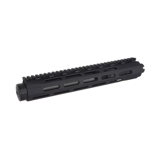 MIC 12 インチ AAC Honey Badger フロント キット Systema PTW M4 用 (AAC-HBK-PTW) - ブラック-AIRSOFT GOGO エアガン・サバゲー用品通販