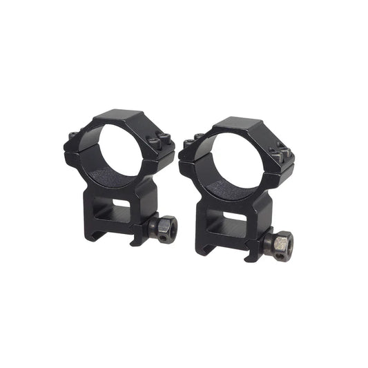 MIC 30mm径スコープマウントリング (MIC-MT-0041) - ブラック-AIRSOFT GOGO エアガン・サバゲー用品通販