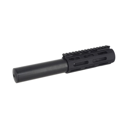 MIC AAC Honey Badger SBR フロントキット WE M4 GBB エアソフトガン用 (AAC-7HBK-WE) - ブラック-AIRSOFT GOGO エアガン・サバゲー用品通販