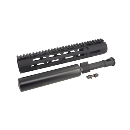 MIC AAC スタイル ラーテル フロント キット AR / M4 シリーズ用 (MIC-AAC-HBK)-AIRSOFT GOGO エアガン・サバゲー用品通販