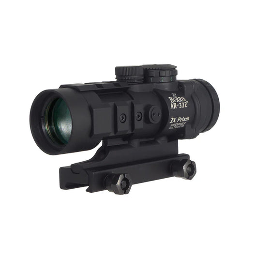 MIC AR-332 3倍プリズムサイト（弾道CQレチクル付き）（SC-0363） - ブラック-AIRSOFT GOGO エアガン・サバゲー用品通販