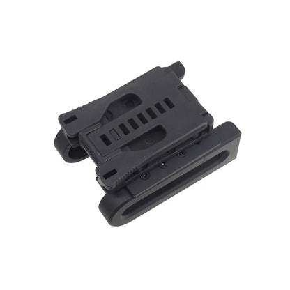 MIC アルミニウム / アルミ 4 Rds 12GA ショットシェル キャリア (MIC-HOL-071) - ブラック-AIRSOFT GOGO エアガン・サバゲー用品通販