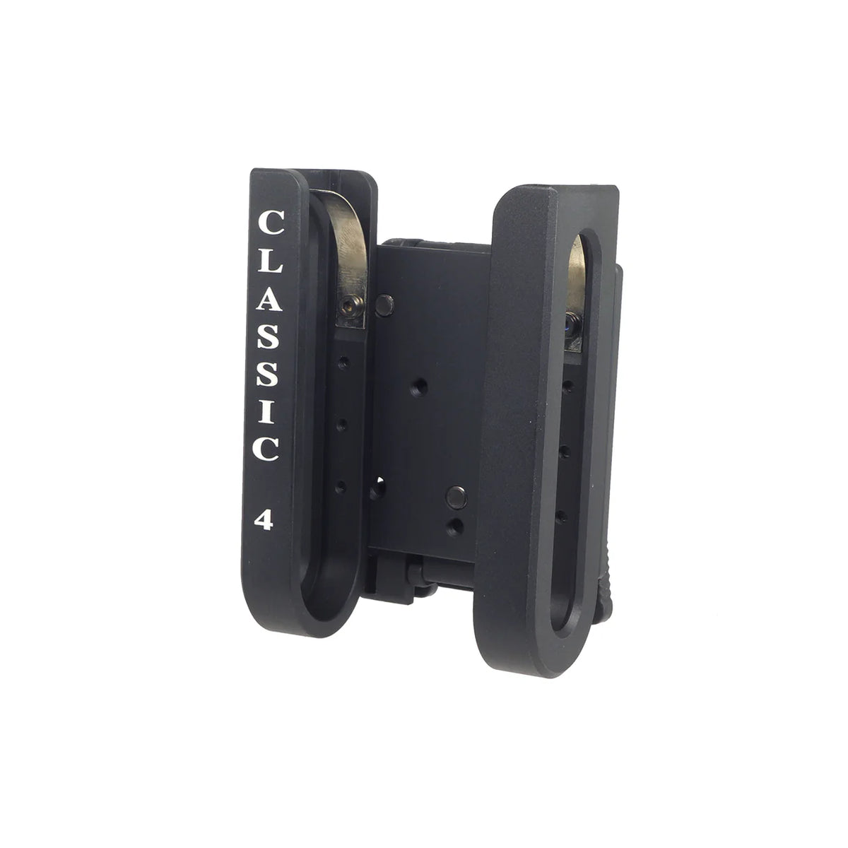 MIC アルミニウム / アルミ 4 Rds 12GA ショットシェル キャリア (MIC-HOL-071) - ブラック-AIRSOFT GOGO エアガン・サバゲー用品通販