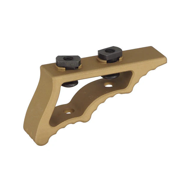 MIC CNC アルミアングルグリップ M-Lok用 (MIC-AAG) - タン/黄褐-AIRSOFT GOGO エアガン・サバゲー用品通販