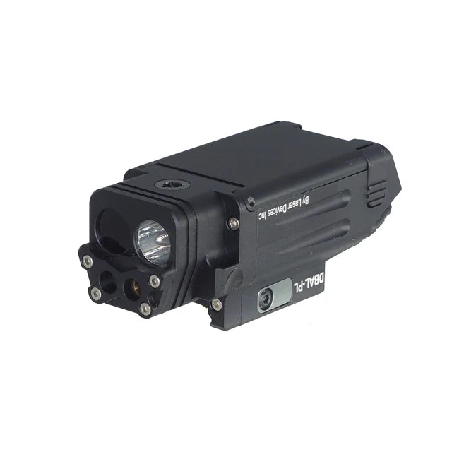 MIC DBAL-PL デュアルビーム照準レーザーピストルライト 20mmレイル用 (DBAL-PL) - ブラック-AIRSOFT GOGO エアガン・サバゲー用品通販