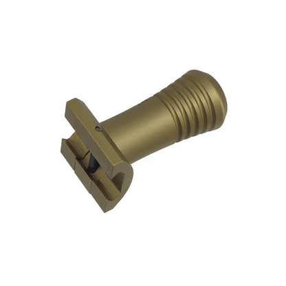 MIC Gear ショートバーティカルフォアグリップ 20mmレール用 (TS-76) - ゴールド-AIRSOFT GOGO エアガン・サバゲー用品通販