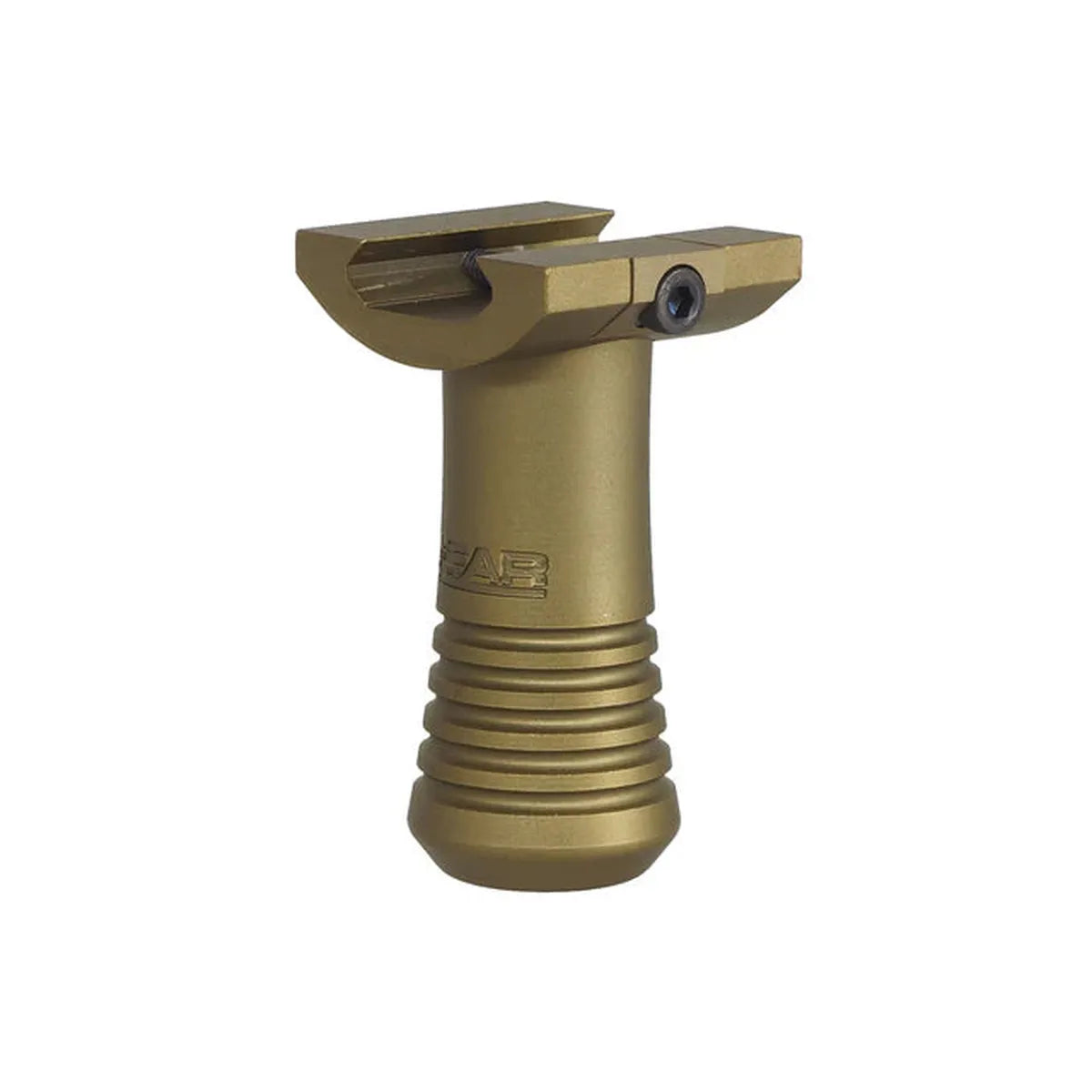 MIC Gear ショートバーティカルフォアグリップ 20mmレール用 (TS-76) - ゴールド-AIRSOFT GOGO エアガン・サバゲー用品通販