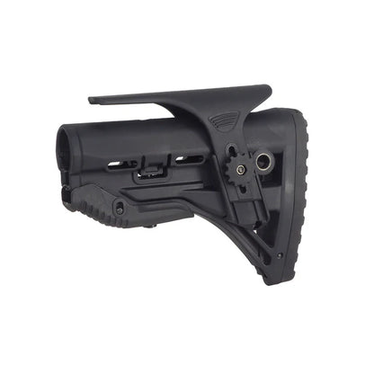 MIC GL-Shock チークレスト付き M4 エアソフトガン用 (MIC-GLSM4) - ブラック-AIRSOFT GOGO エアガン・サバゲー用品通販