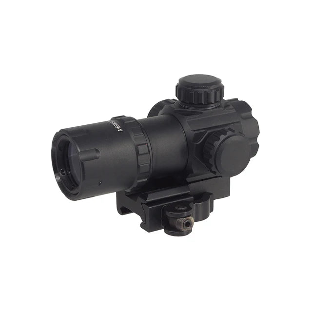 MIC ITA 30mm グリーン/レッド CQB ドットサイト (MIC-SC-3039W) - ブラック-AIRSOFT GOGO エアガン・サバゲー用品通販