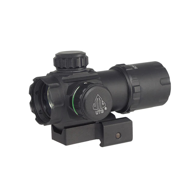 MIC ITA 30mm グリーン/レッド CQB ドットサイト (MIC-SC-3039W) - ブラック-AIRSOFT GOGO エアガン・サバゲー用品通販
