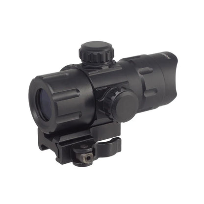 MIC ITA 38mm グリーン/レッド ドット サイト (MIC-SC-3840W) - ブラック-AIRSOFT GOGO エアガン・サバゲー用品通販