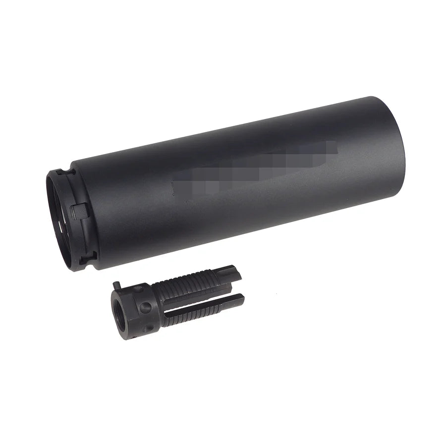 MIC KACスタイル QDC/CRS-PRTダミーサプレッサー 14mm用 ( MT003 ) - ブラック-AIRSOFT GOGO エアガン・サバゲー用品通販