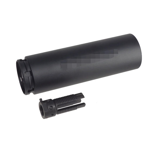 MIC KACスタイル QDC/CRS-PRTダミーサプレッサー 14mm用 ( MT003 ) - ブラック-AIRSOFT GOGO エアガン・サバゲー用品通販