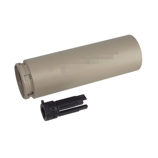 MIC KACスタイル QDC/CRS-PRTダミーサプレッサー 14mm用 ( MT003 ) - フラット・ダークアース-AIRSOFT GOGO エアガン・サバゲー用品通販
