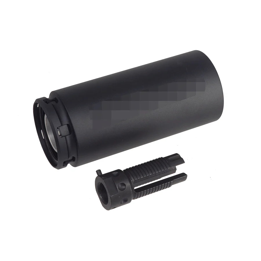MIC KACスタイル QDC/MCQ-PRTダミーサプレッサー 14mm用 ( MT002 ) - ブラック-AIRSOFT GOGO エアガン・サバゲー用品通販